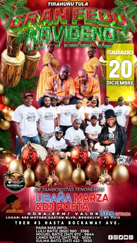 TIRAHUÑU TULA GRAN FEDU EN BROOKLYN 2K25