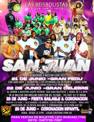 Gran Feria de San Juan este Mes de Julio 2k25