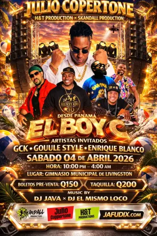 JULIO COPERTON H&amp; T PROD X SKANDALL PRO PRESENTA EL BOY C