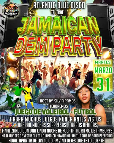ATLANTIC BLUE DISCO PRESENTA JAMAICA DEM PARTY
