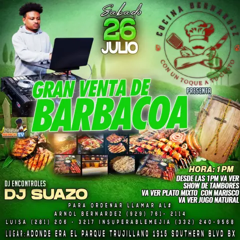 Venta de Barbacoa