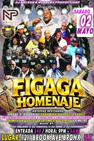 DJ NELSON  &amp; NORALES PRODUCTION PRESENTAN: FIGAGA HOMENAJE