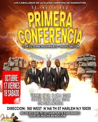 LOS CABALLEROS DE LA IGLESIA GARIFUNA DE HARLEM