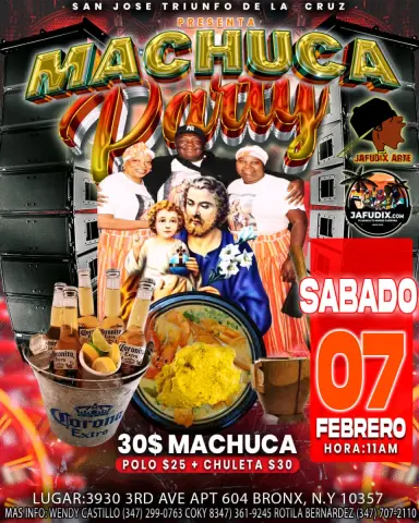 SAN JOSE TRIUNFO DE LA CRUZ PRESENTA MACHUCA PARTY
