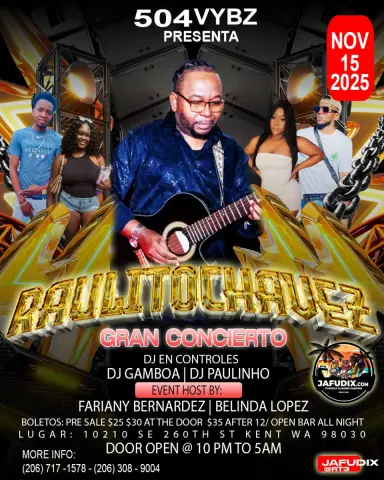 504 VYBZ PRESENTA X RAULITO CHAVEZ GRAN CONCIERTO