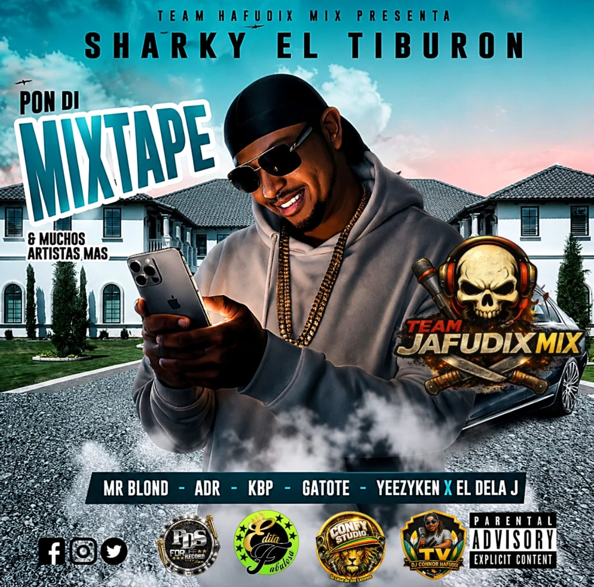 GATOTE PLR X SHARKY EL TIBURON PON DI MIX X  TJM